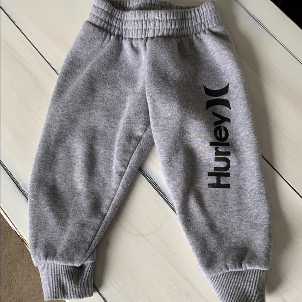 Boys Hurley size 2 sweatpants